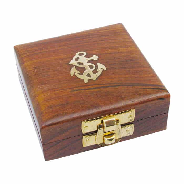 Holzbox mit Anker von Sea Club